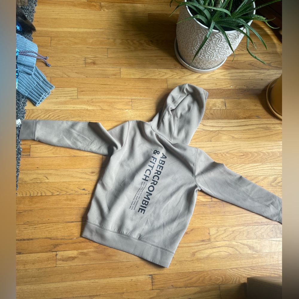 Abercrombie Kids Gray Pullover Hoodie - Picture 10 of 11